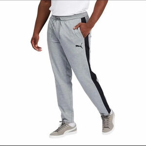 Puma Men's Stretchlite Training Pant, Gray Large